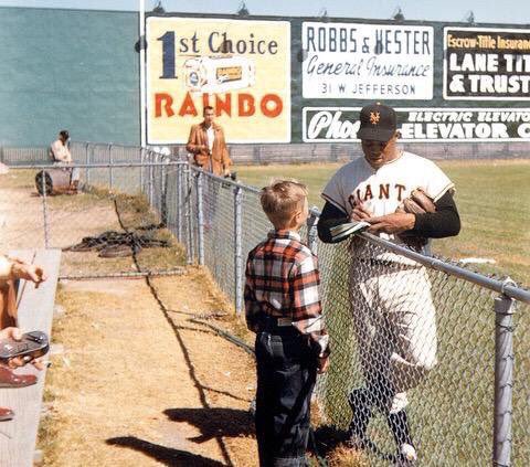 Willie Mays New York Giants 1955  Willie mays, New york giants, Giants  players