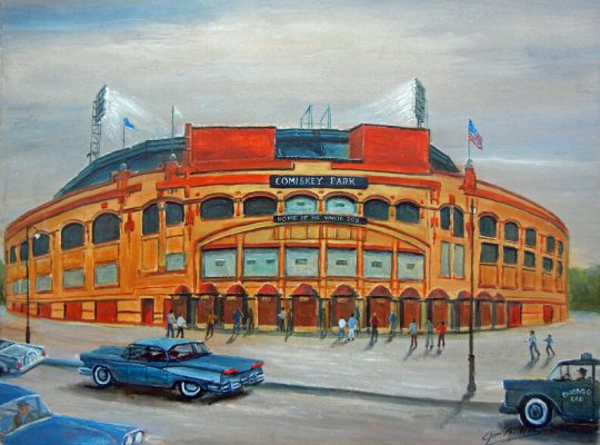 Image of White Sox Park, or Comiskey Park, Home of Chicago White