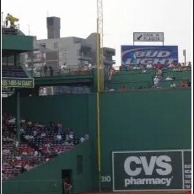 Fenway Park Green Monster ladder history